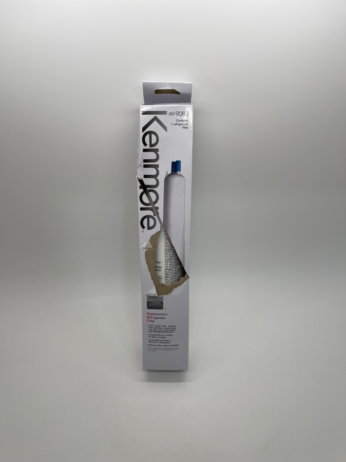 1 Kenmore 4609083 Replacement Refrigerator Water Filter BOX DAMAGE