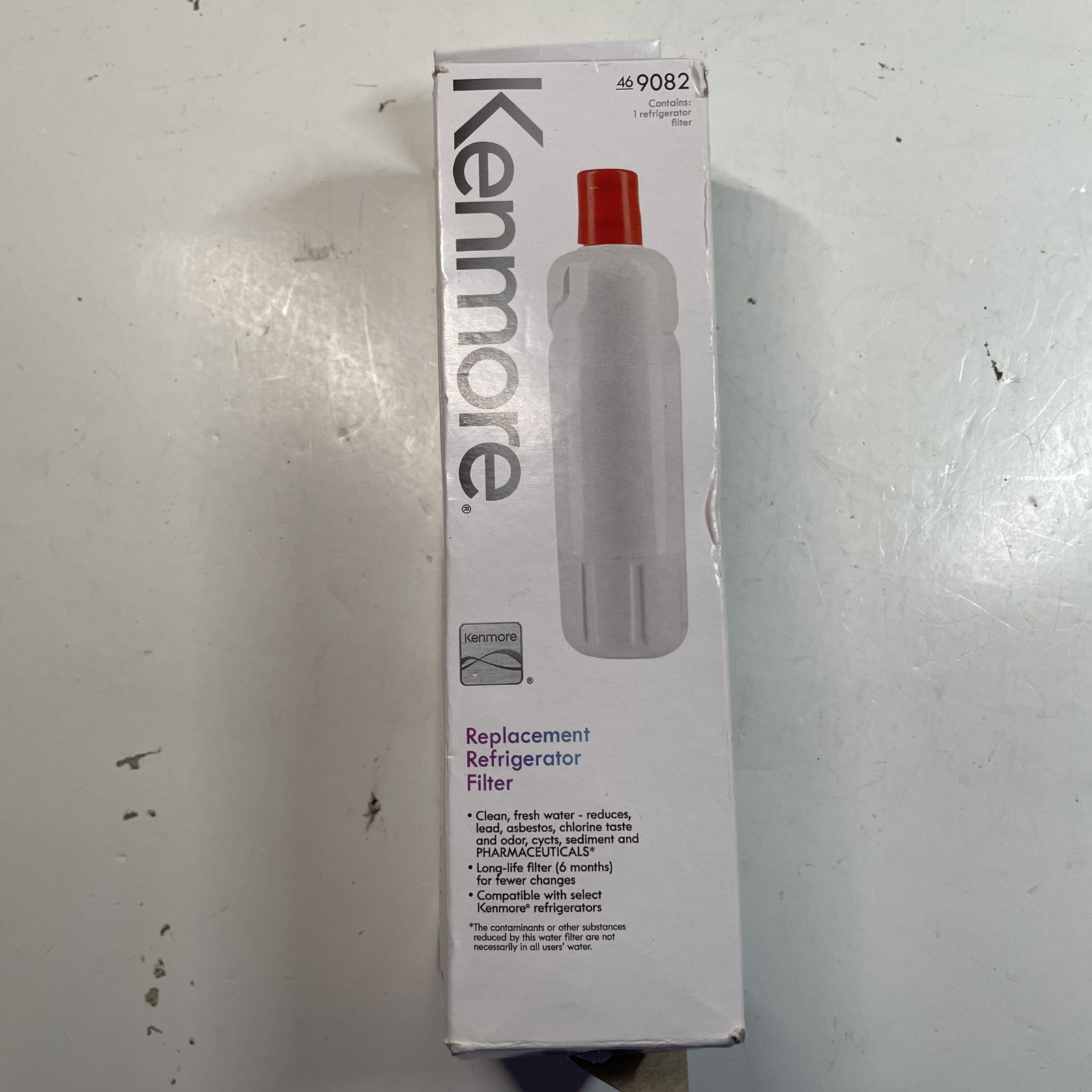 3 Pack Genuine Kenmore 9082 Replacement Refrigerator Water Filter 469082 9903