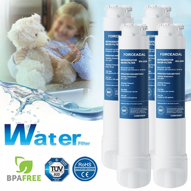 4/2pack for Frigidaire EPTWFU01 PureSource Ultra II Refrigerator Water Filter