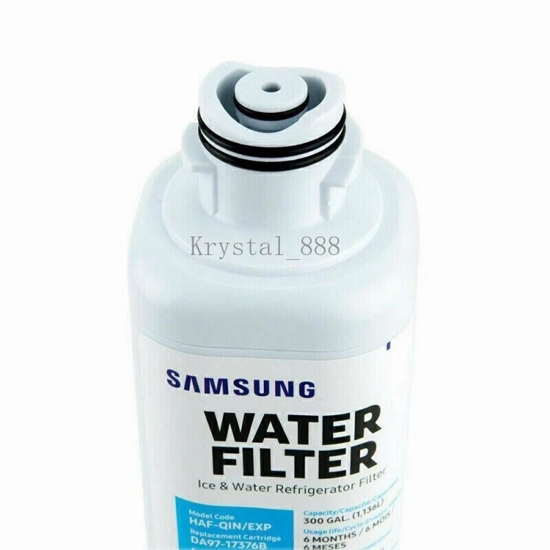 4 PACK Genuine Samsung DA97-17376B HAF-QIN/EXP REFRIGERATOR Water Filter