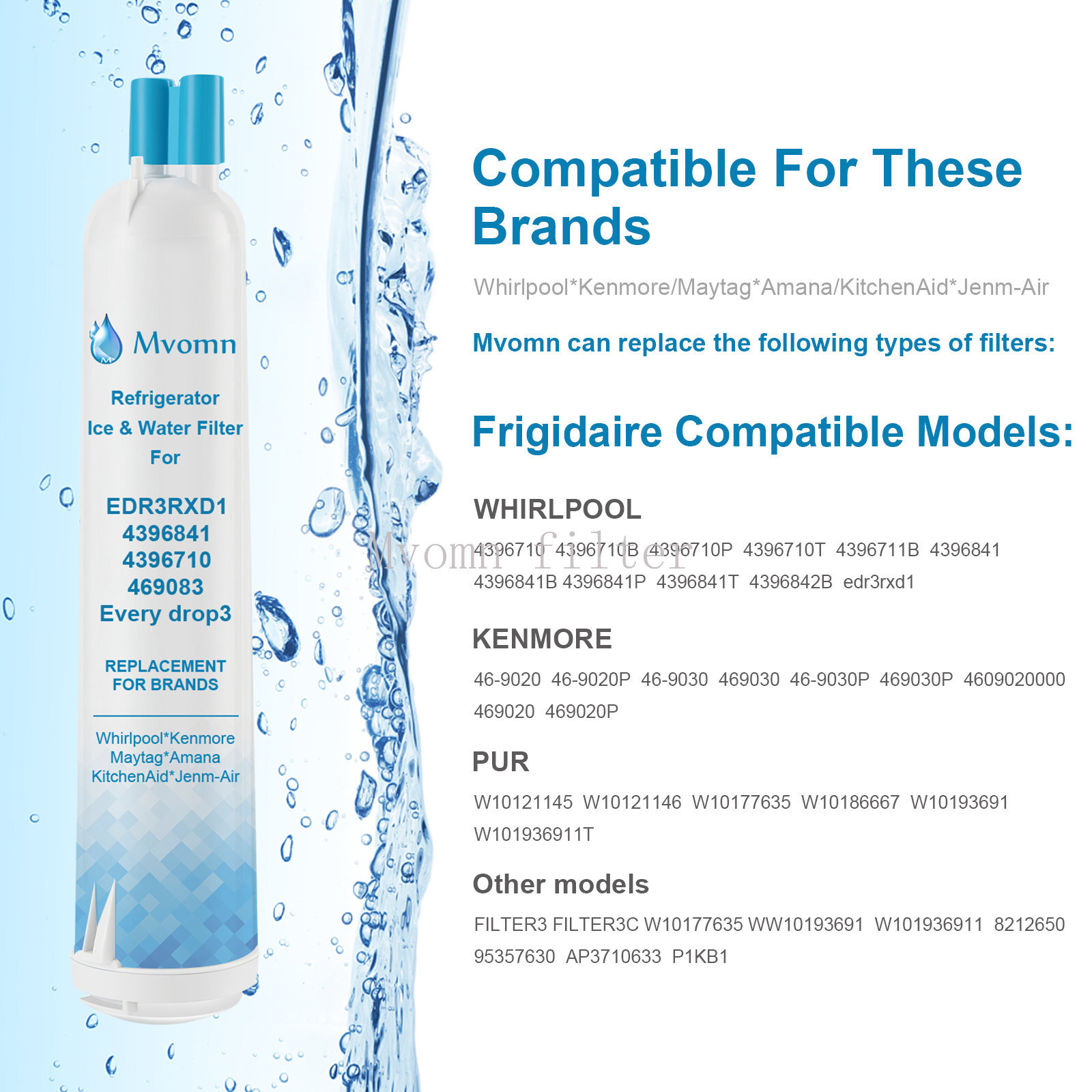 2Pack Kenmore 9083 Refrigerator Cartridge Water Filter 469083 9020 9030 US Stock