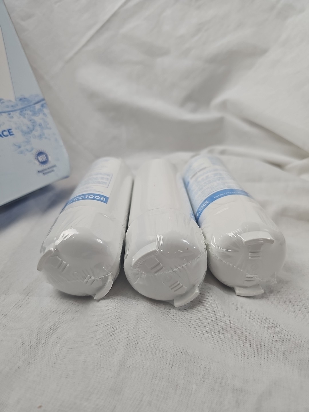 Commercial Cool 3 Pack Refrigerator Water & Ice Filter CC1006 Sealed