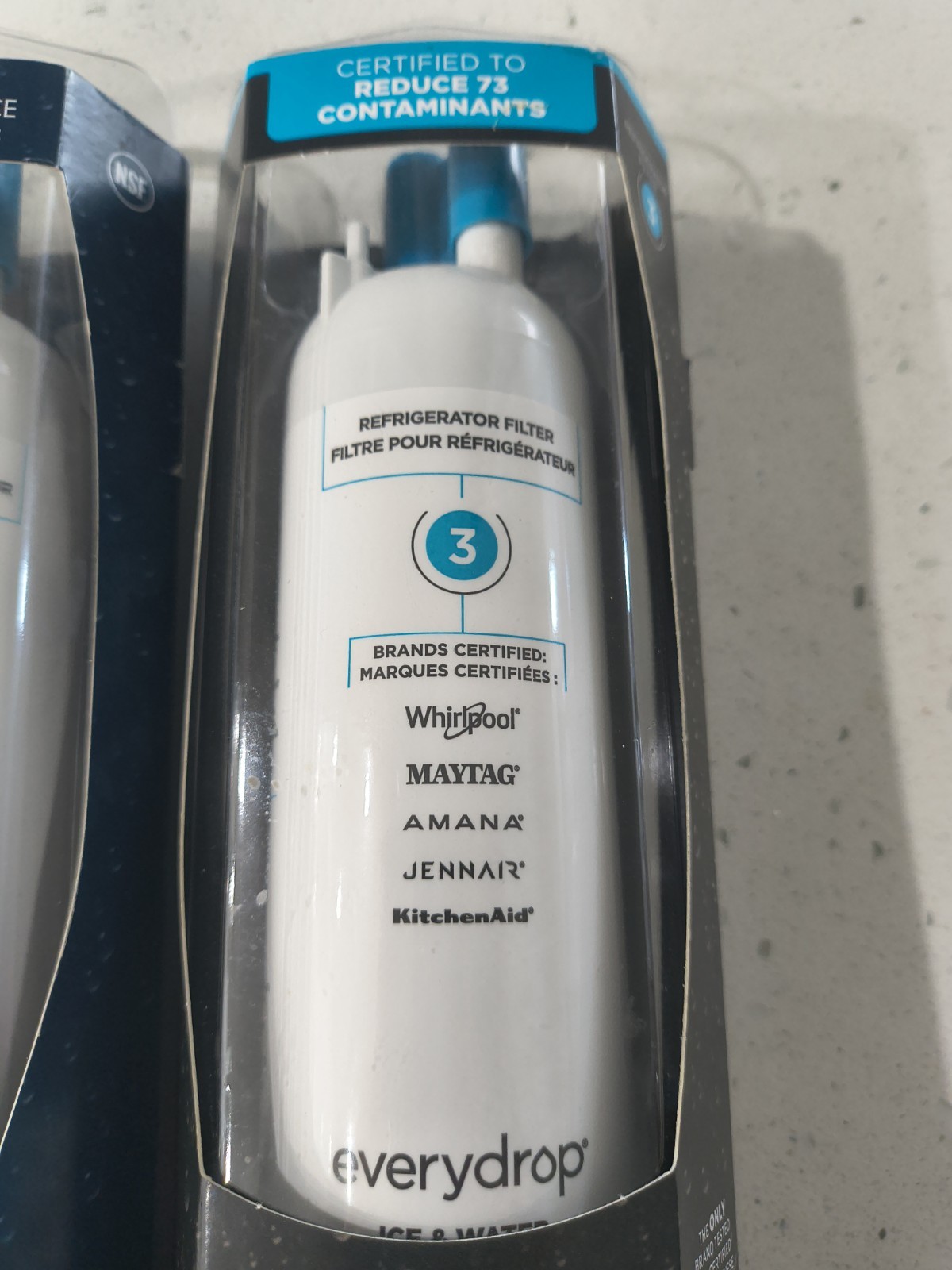 Everydrop Water Filter A EDRARXD1 Refrigerator Filter Replacement PACK of 3 New!