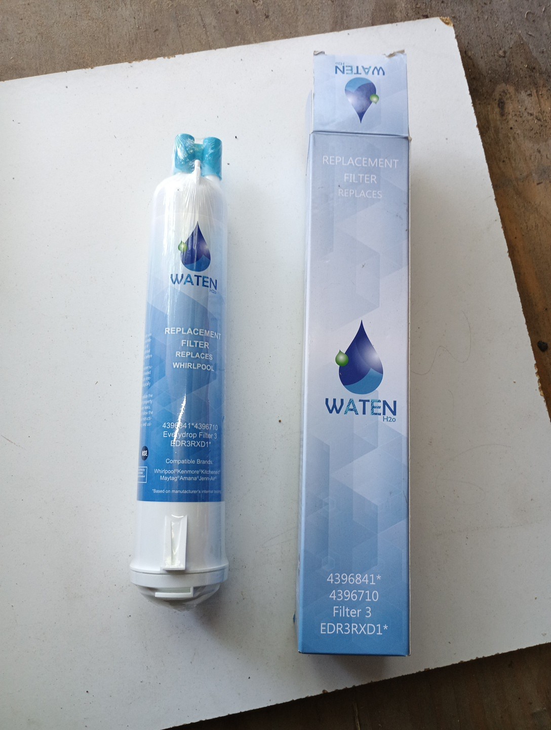 Waten H20 Replacement Filter 4396841 * 43968710 Filter 3 EDR3RXD1
