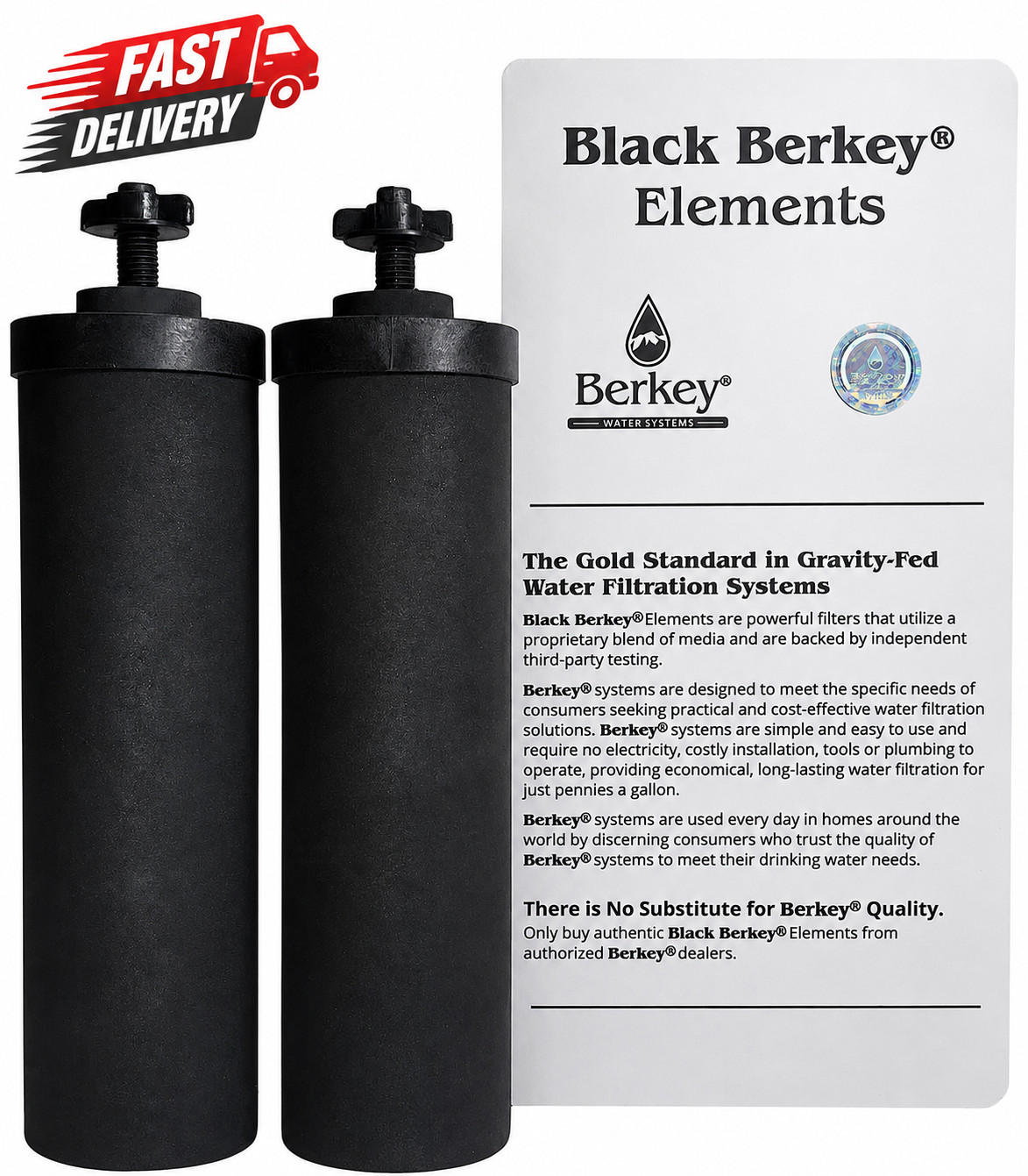 Berkey Authentic Black BB9-2 Water replacement Filters For Berkey Water System