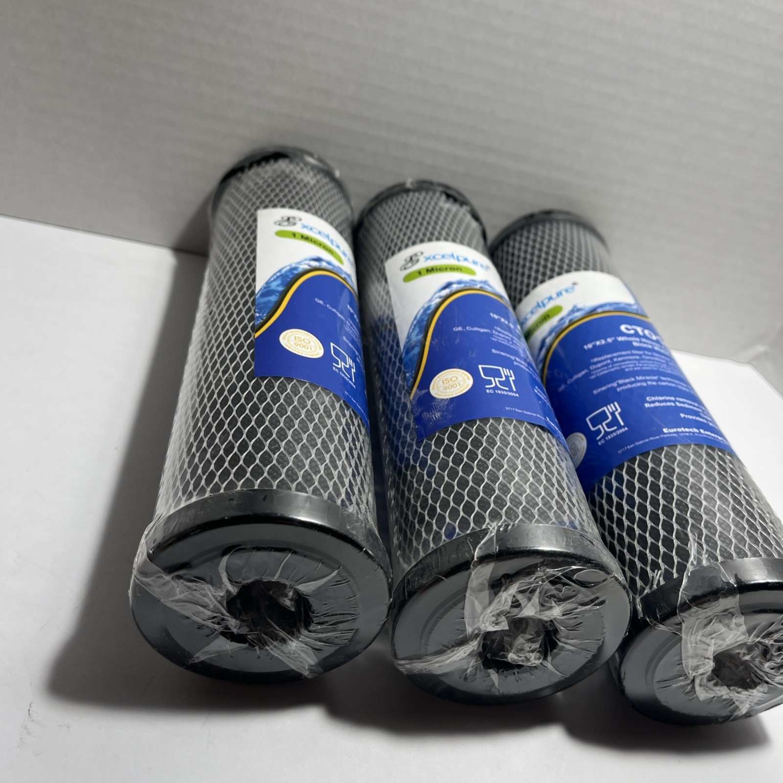 Excelpure CT010 Sintering Activated Carbon Block Water Filter 10″ x 2.5″ house