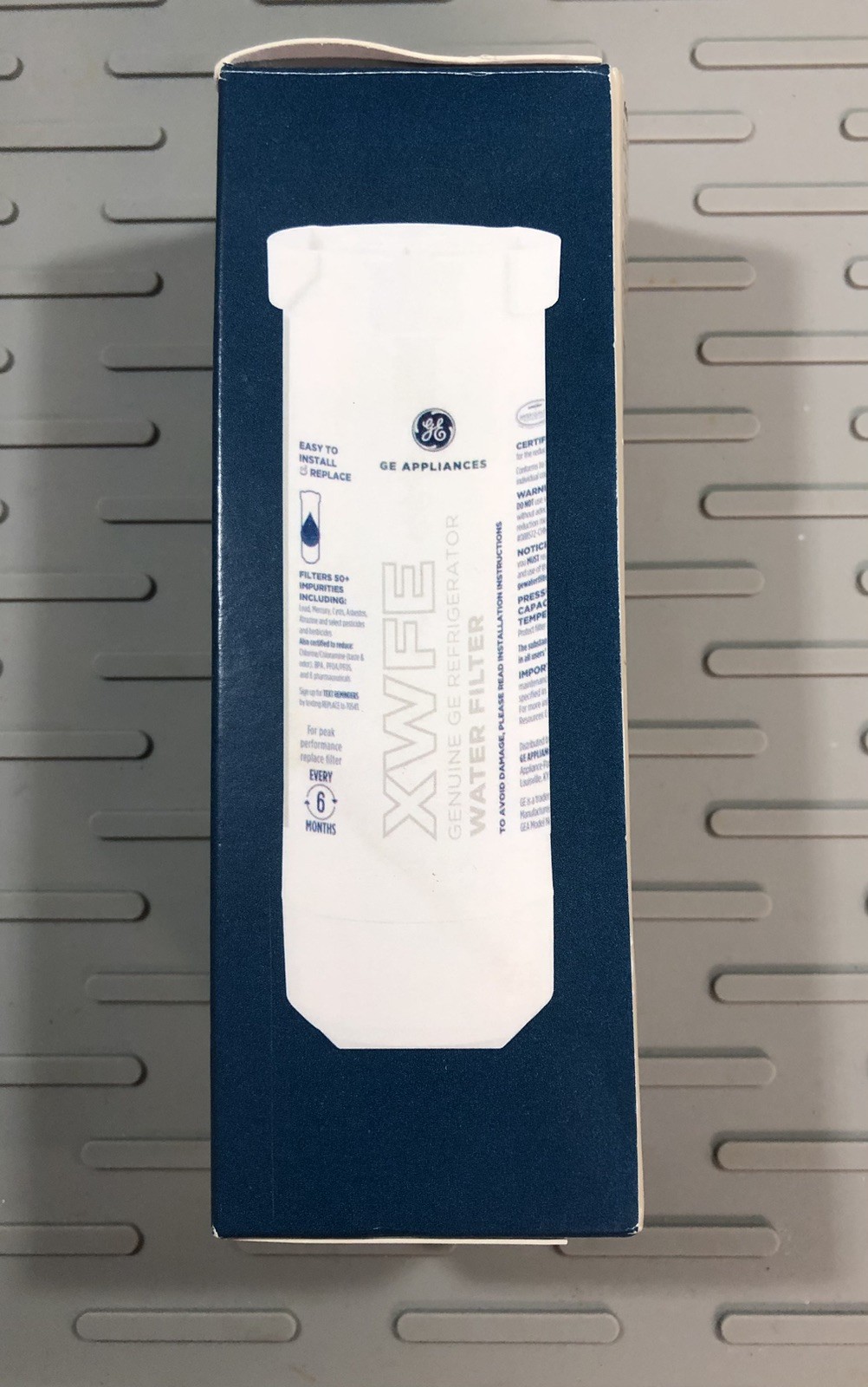 Genuine GE XWFE Refrigerator Filter, New, Sealed, W/ CHIP
