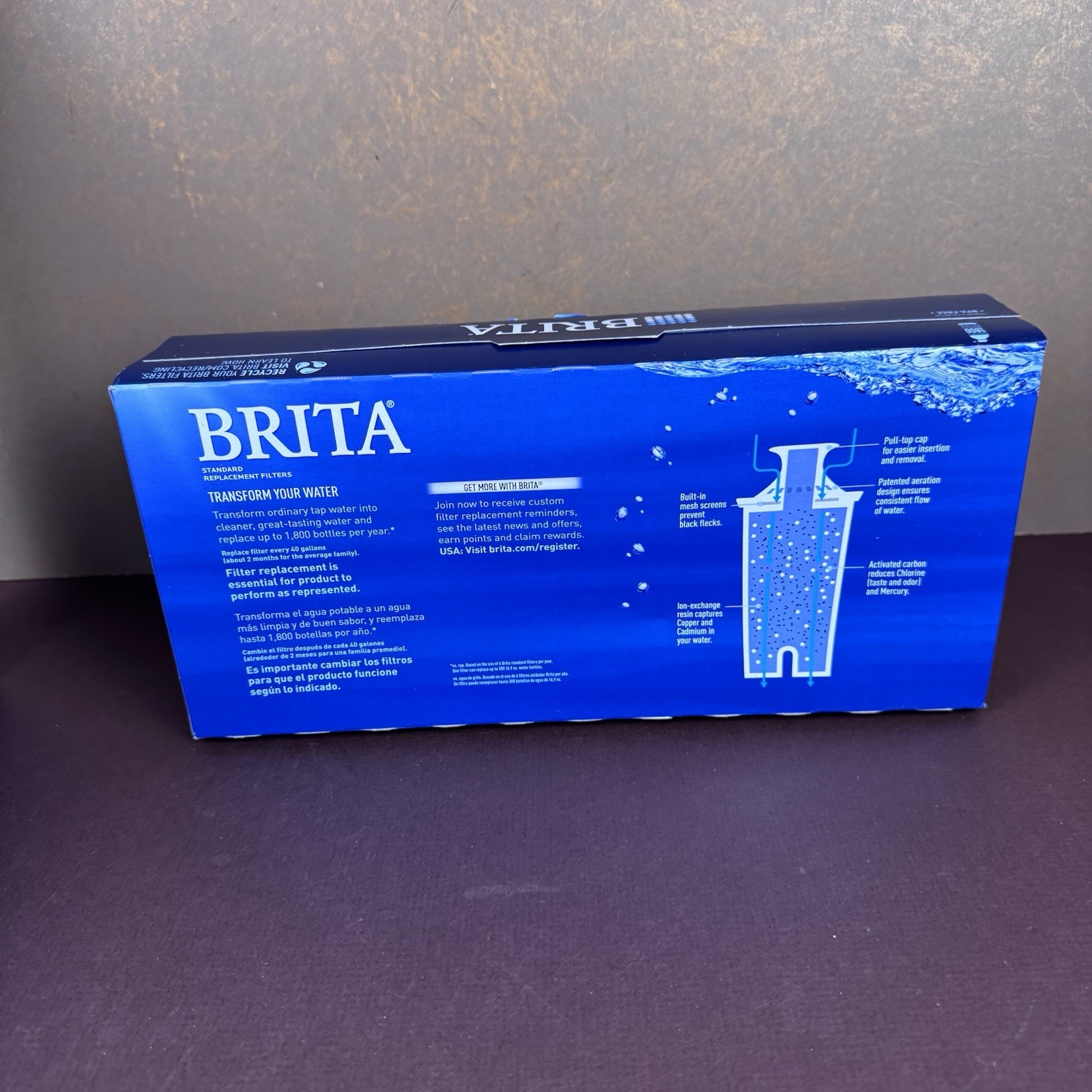 Brita 987554 Pitcher Standard Replacement Filters 10 Pack Value