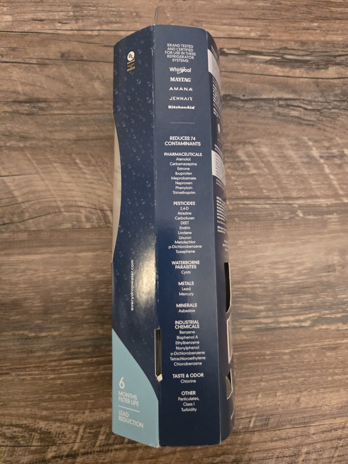 Everydrop Whirlpool A EDRARXD1 Ice & Water Single Filter, Whirlpool Maytag Amana