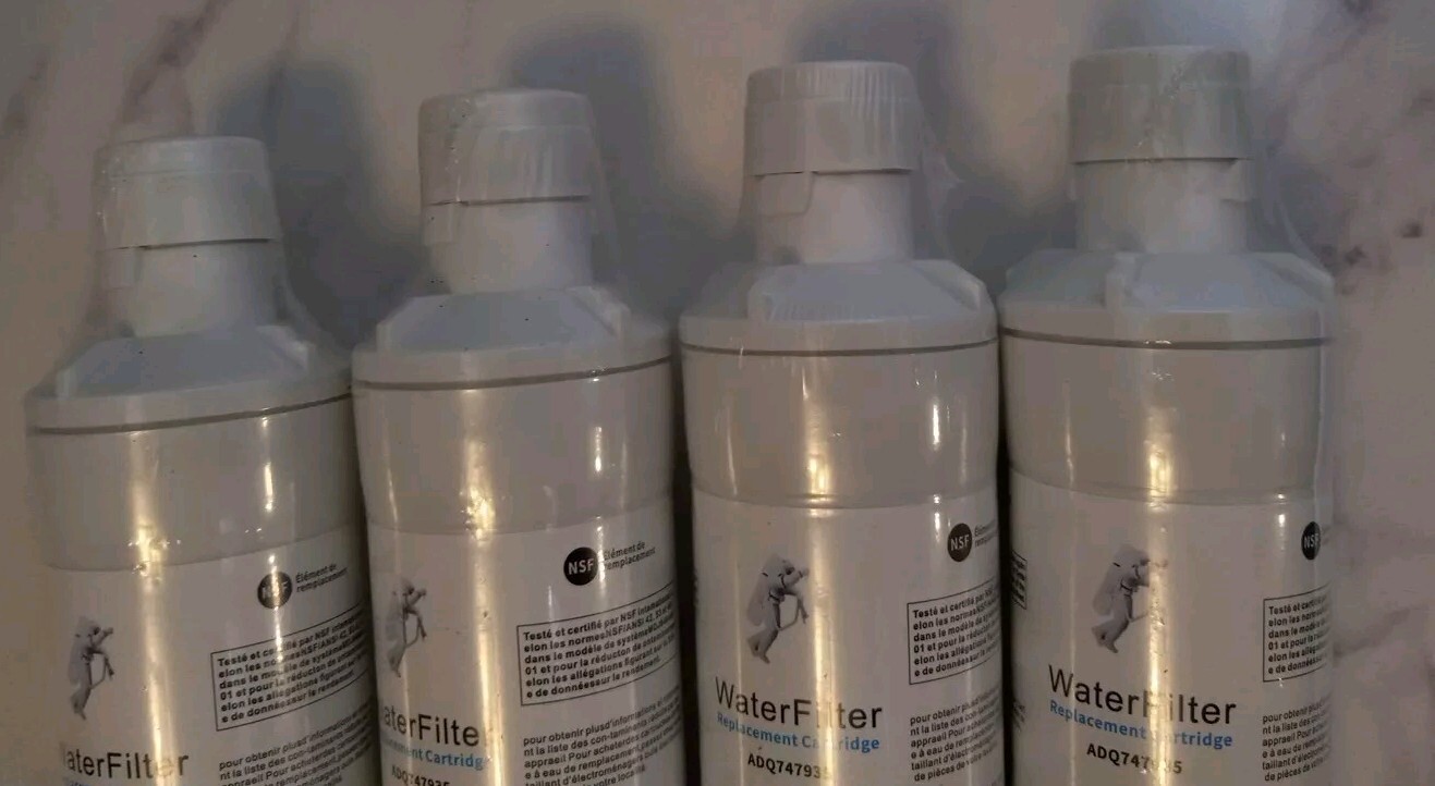 Unbranded Replacement Refrigerator Water Filters ADQ747935 Lot Of 4 Without…