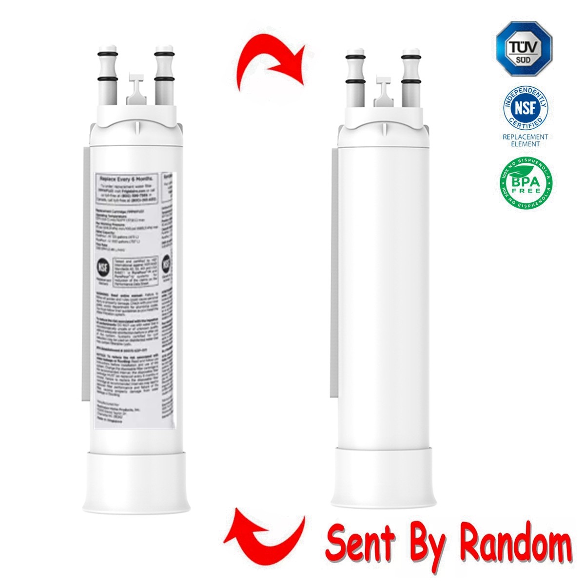 1/2/pack for Frigidaire FPPWFU01 PWF-1 Refrige PurePour Water &Ice Filter New