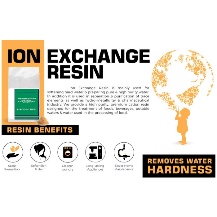 Water Softening Resin (5 lbs) Upgraded 8% Cross Linked 100% Ion Exchange