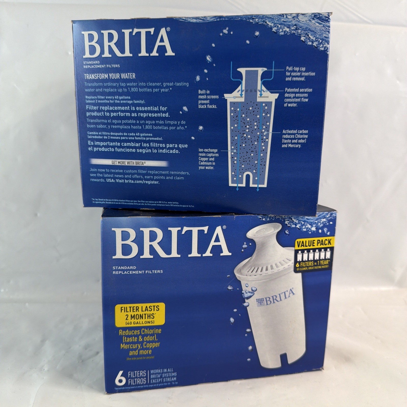 Brita Standard Water Filter Replacement Filters Open Box 11 Total