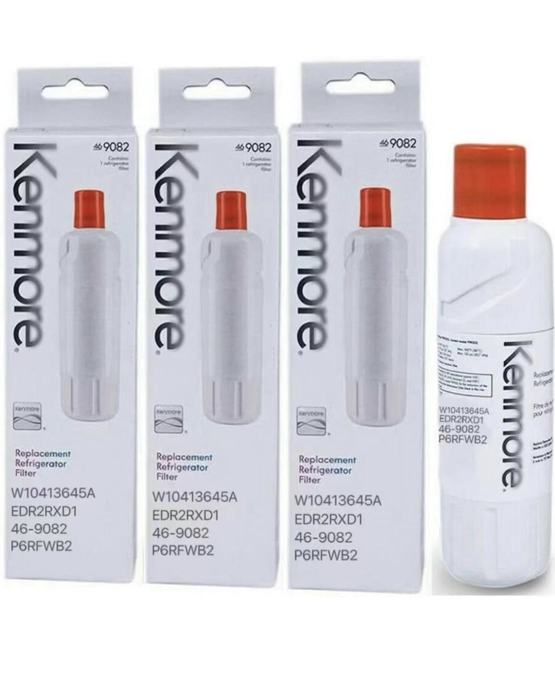 US STOCK 3Pack Kenmore 9082 469082 Refrigerator Water Filter New Sealed 46-9082