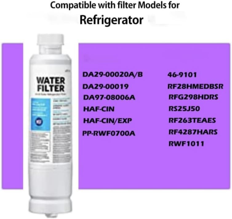 2 Pack SAMSUNG Water Filter HAF-CIN-2P-EXP, DA29-00020B USA Seller