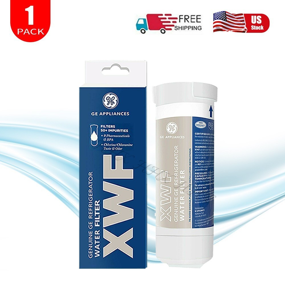US Ship GE XWF Refrigerator Water Filter Replacement XWF Appliances 1/2/3/4PACK