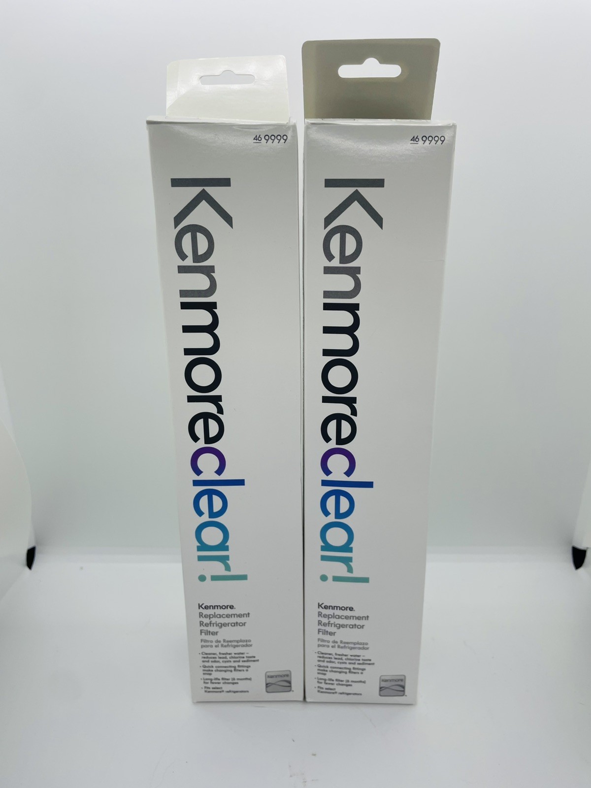 2 Pack For Kenmore 46-9999 9999 Replacement Refrigerator Water Filter