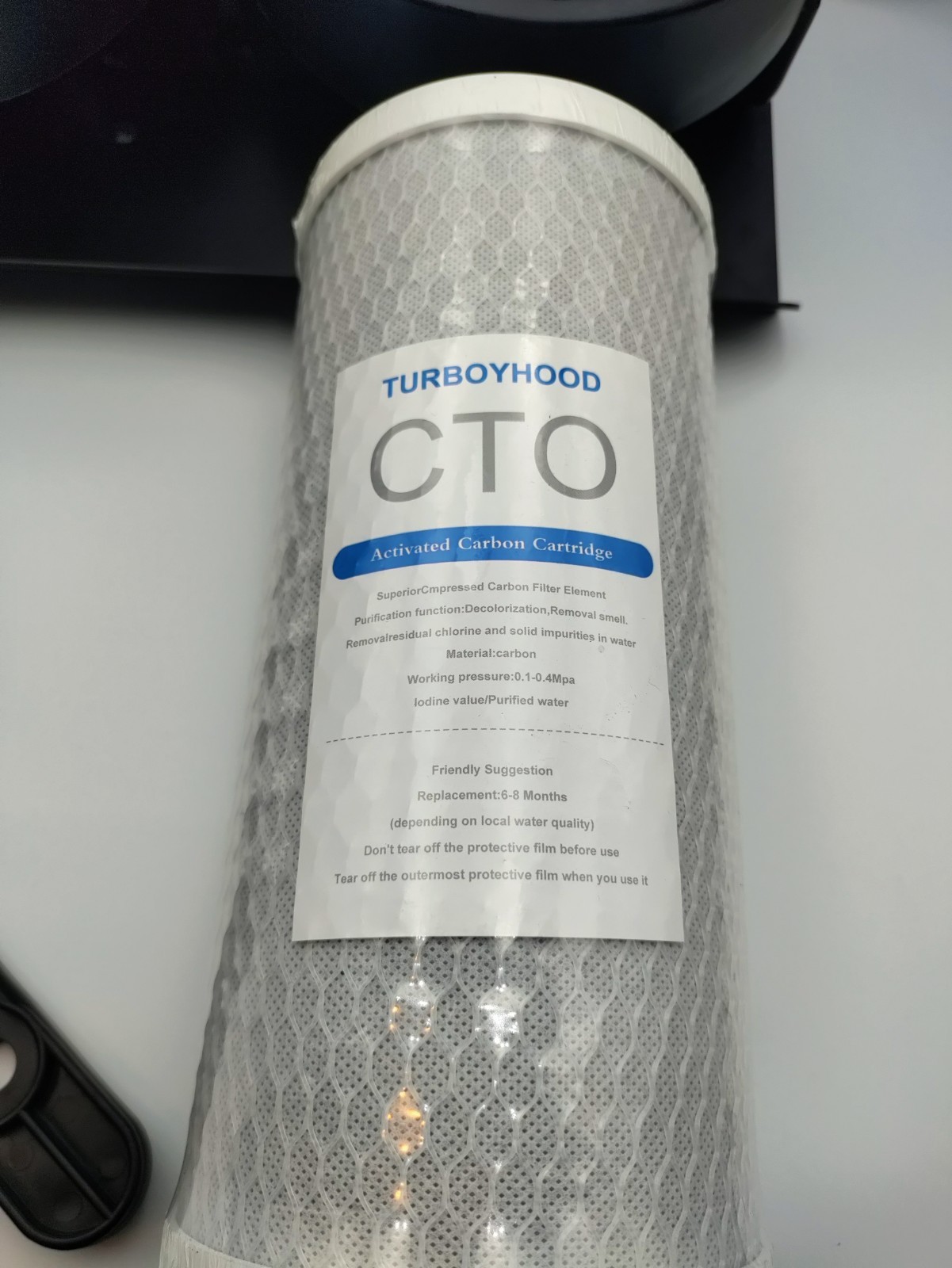Turboyhood Whole House Water Filter System 5-Stage 10″ 1″ Ports Sediment Carbon