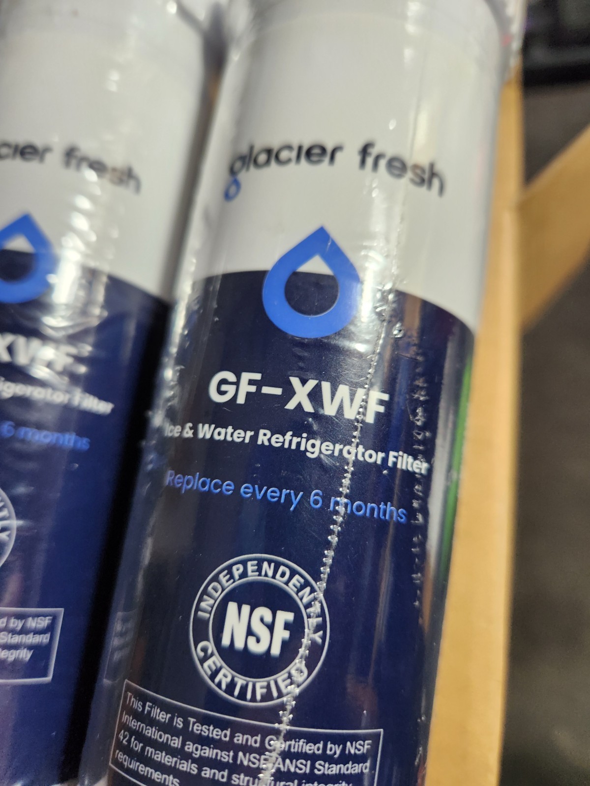 XWF Replacement Filters for GE GF- XWF New Refrigerator Water Filter 3 Pack
