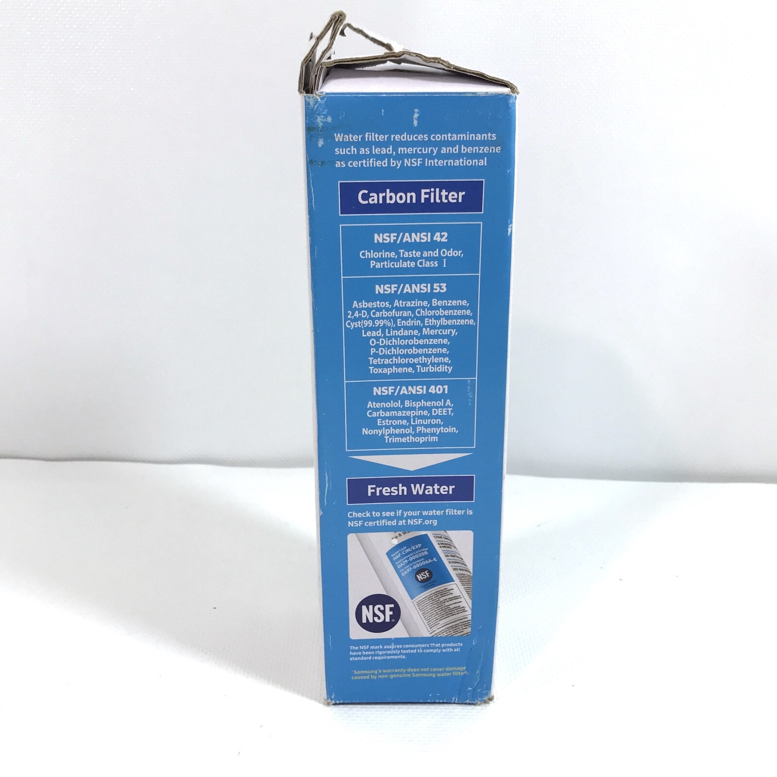 Samsung HAF-CIN/EXP Refrigerator Water Filter – White (DA29-00020B) USA Seller