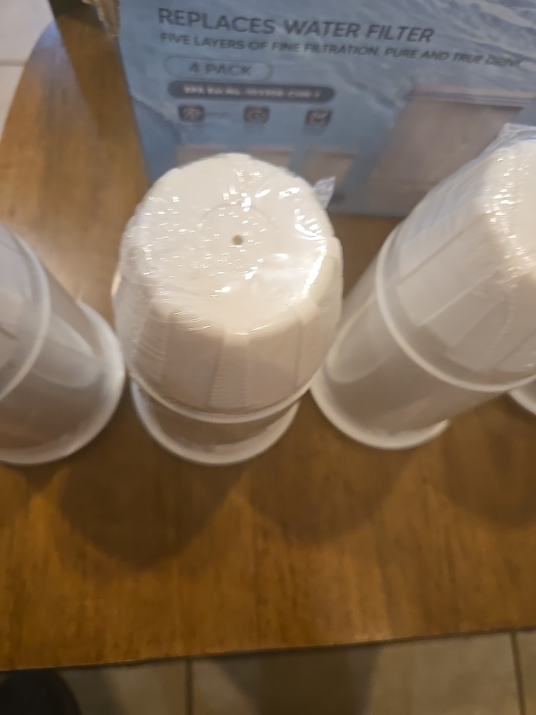 4x Water Filter Replacement for Zero Water ZR-017, ZR-001 Pitcher Water Filter