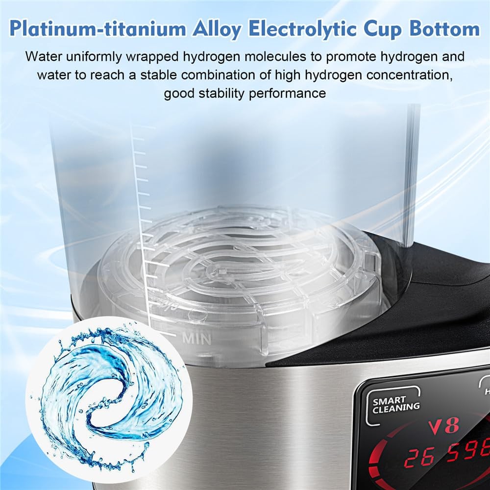Hydrogen Water Kettle Electric Rich Hydrogen Ionizer Generator 2L Large Capacity