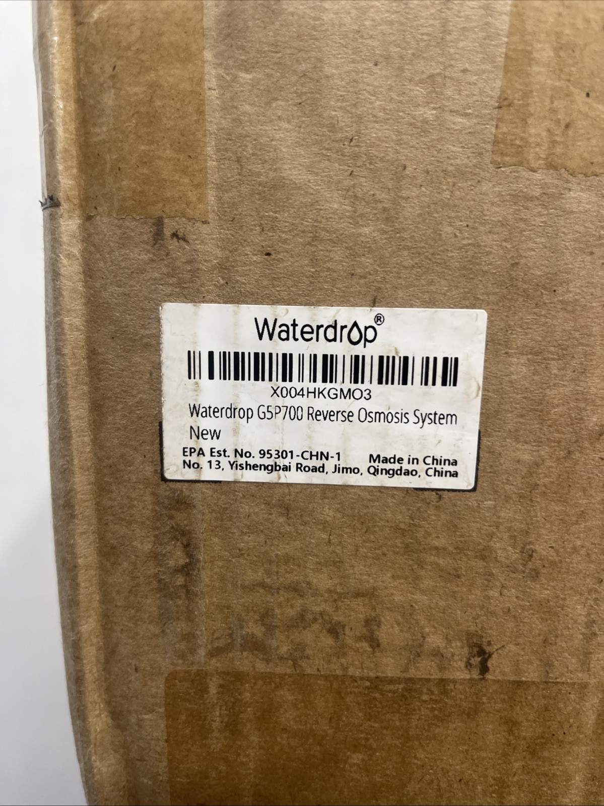 Waterdrop G5P700 Reverse Osmosis Water Filter, NSF/ANSI 372 Certified, 700GPD