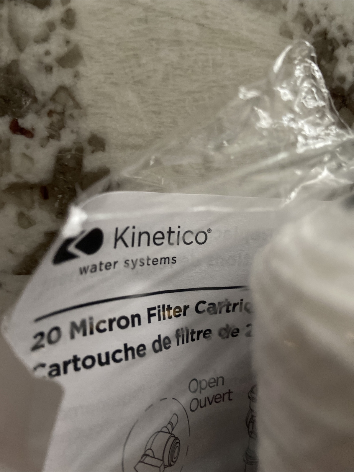 KINETICO Water Systems MACH 20 Micron Sediment Filter Cartridge-New 6 Pack