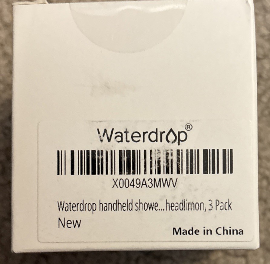 Waterdrop Vitamin C Showerhead system (WD-SF02-SR) *With Multiple Extras*