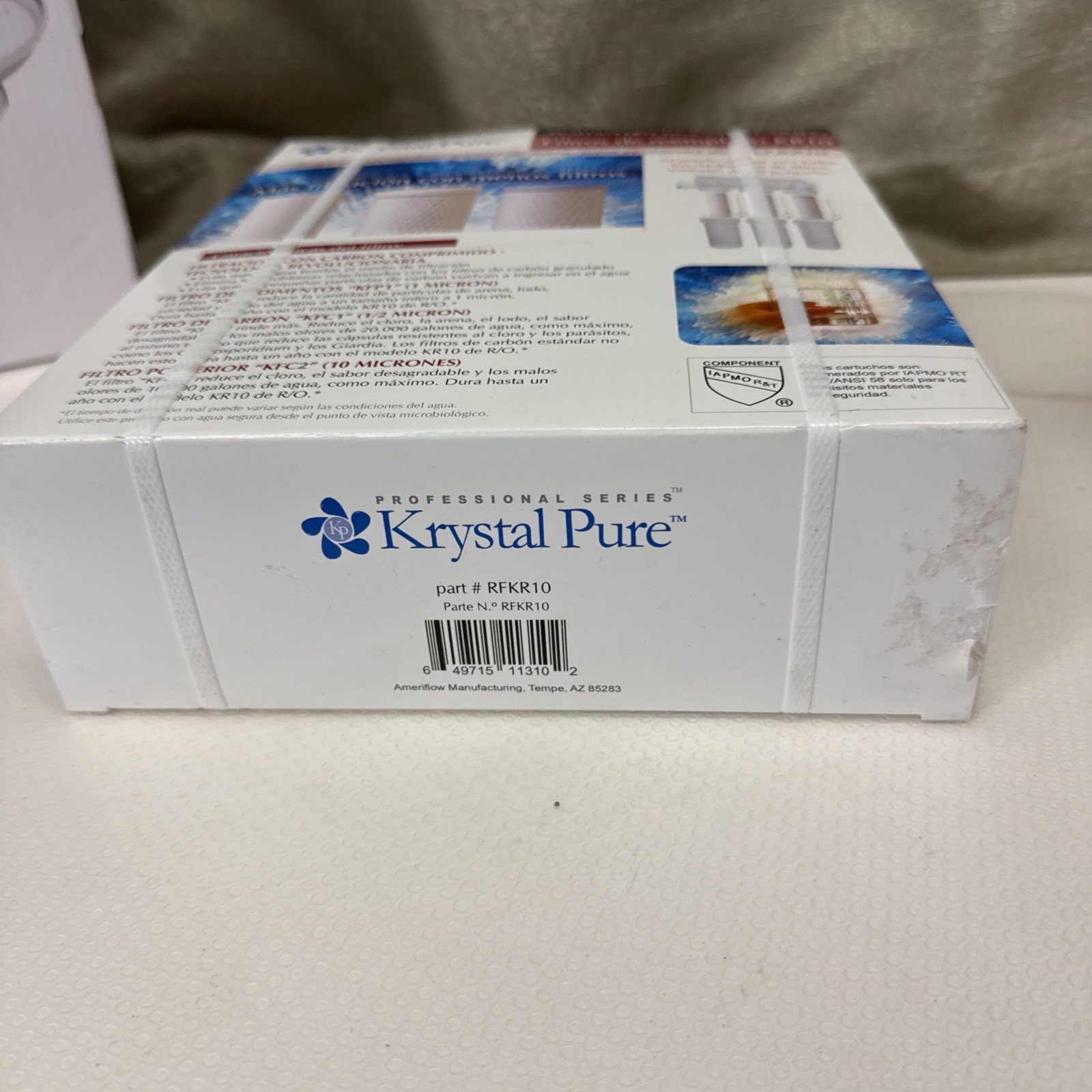 Krystal Pure KR10 Reverse Osmosis Replacement Filters Set 1 Year supply