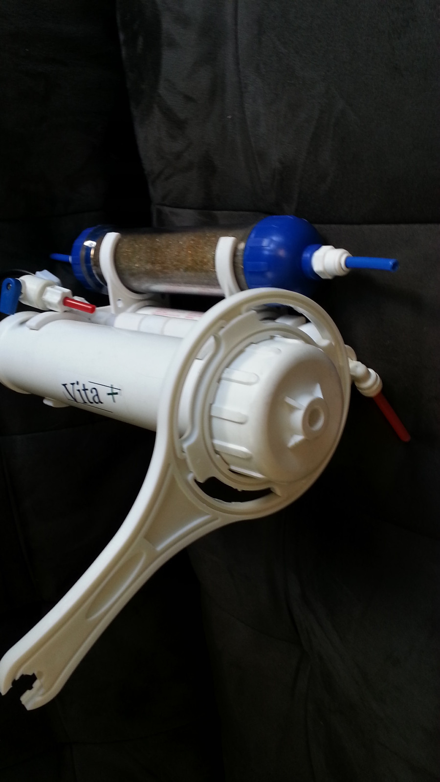 2in1 Reverse Osmosis RO Water Filter Standard Prefilter Membrane Housing Wrench