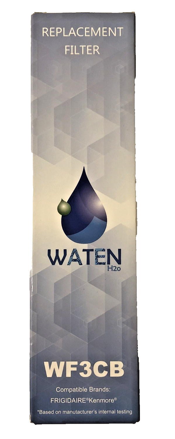 Waten H20 Water Replacement Filter WF3CB For Frigidaire & Kenmore Lot of 2