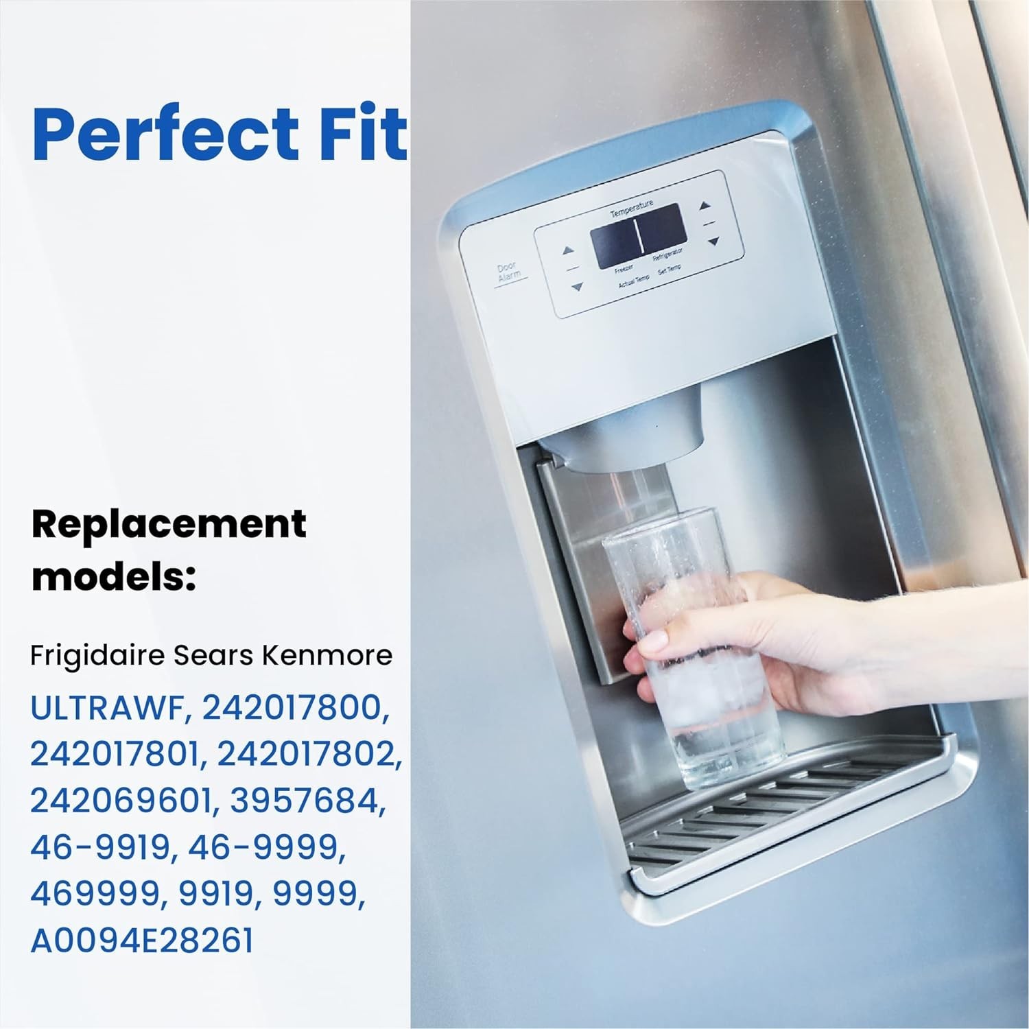 3 pcs HAPRAIT HP005 Water Filter Frigidaire ULTRAWF, Pure Source 9999, 469999,