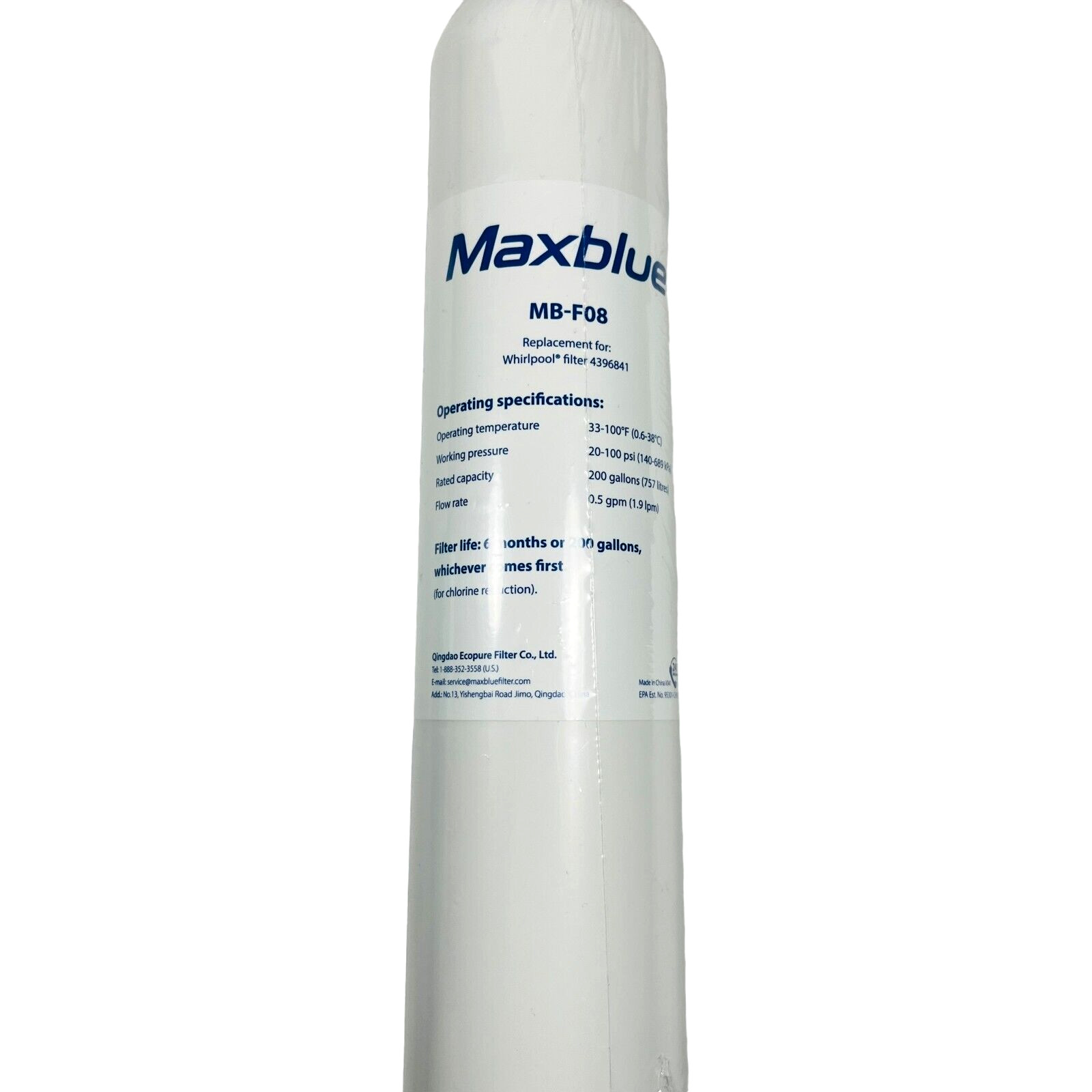 Maxblue MB-F08 Refrigerator Filter, Replacement for Kenmore® 46-9083, 46-9030