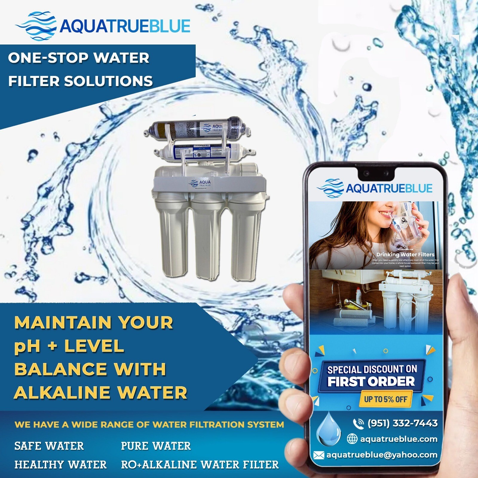 Activated Alumina: Fluoride Removal Water Inline Filter for Drinking Water