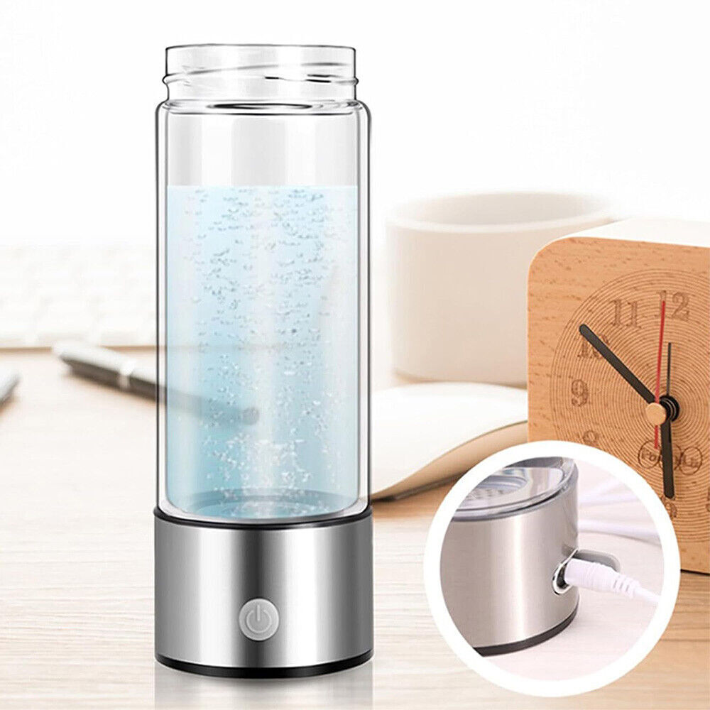 Hydrogen Rich Generator Water Cup Alkaline Ionizer Maker Bottle Anti-Oxidation