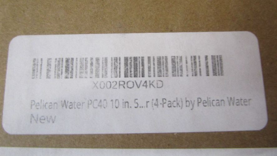 Pelican Water PC40 10 in. 5 Micron Sediment Replacement Filter (4-Pack)