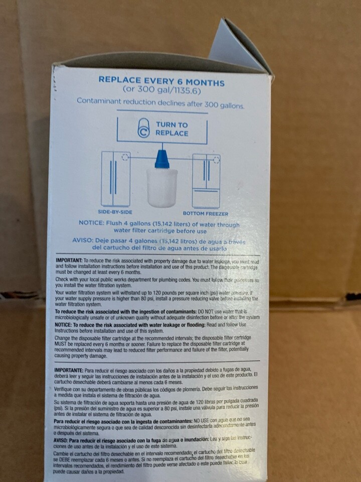 everydrop value 6-Month Twist-In Refrigerator Water Filter