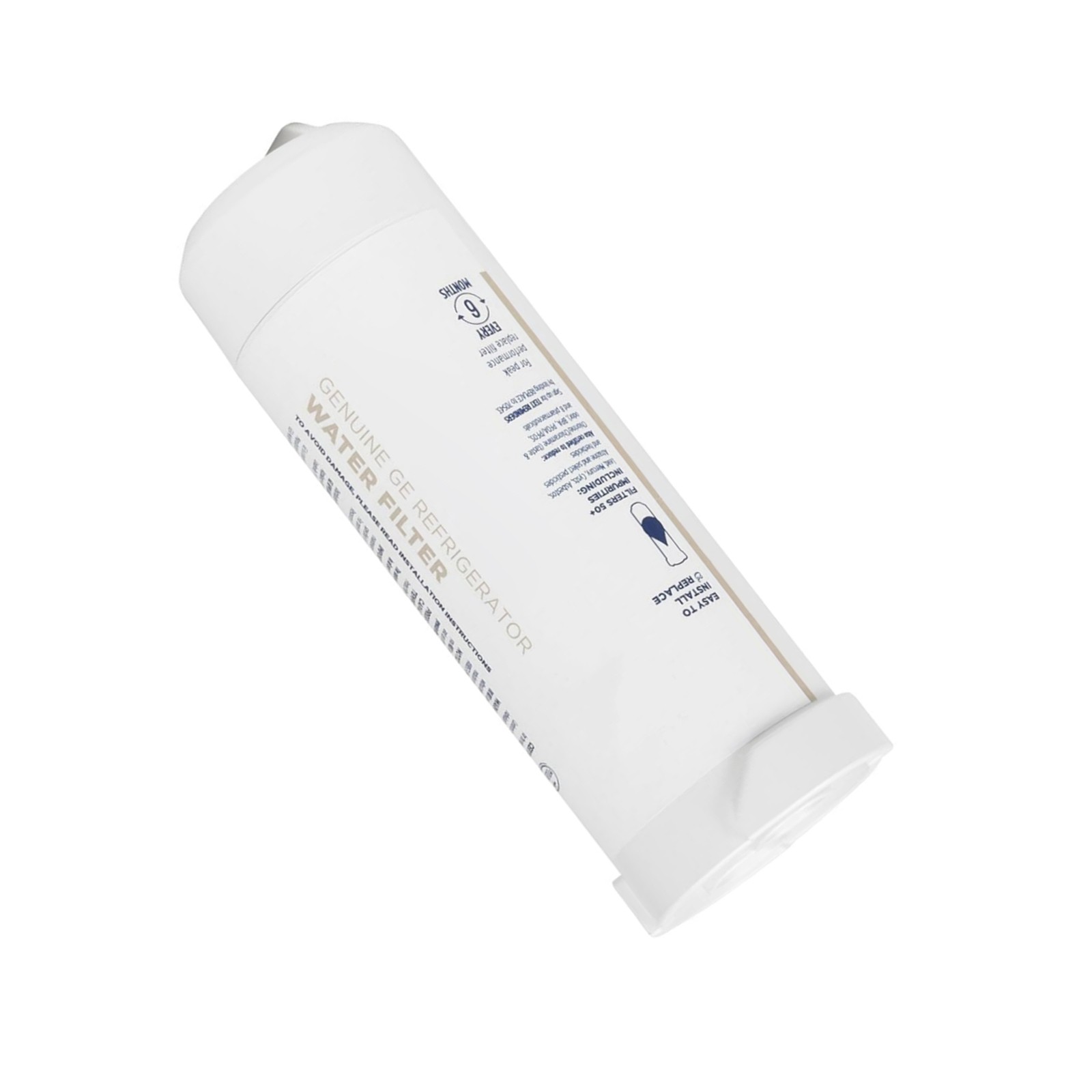 For GE XWFE Filtration System Refrigerator Filter Without Chip Activated Carbon