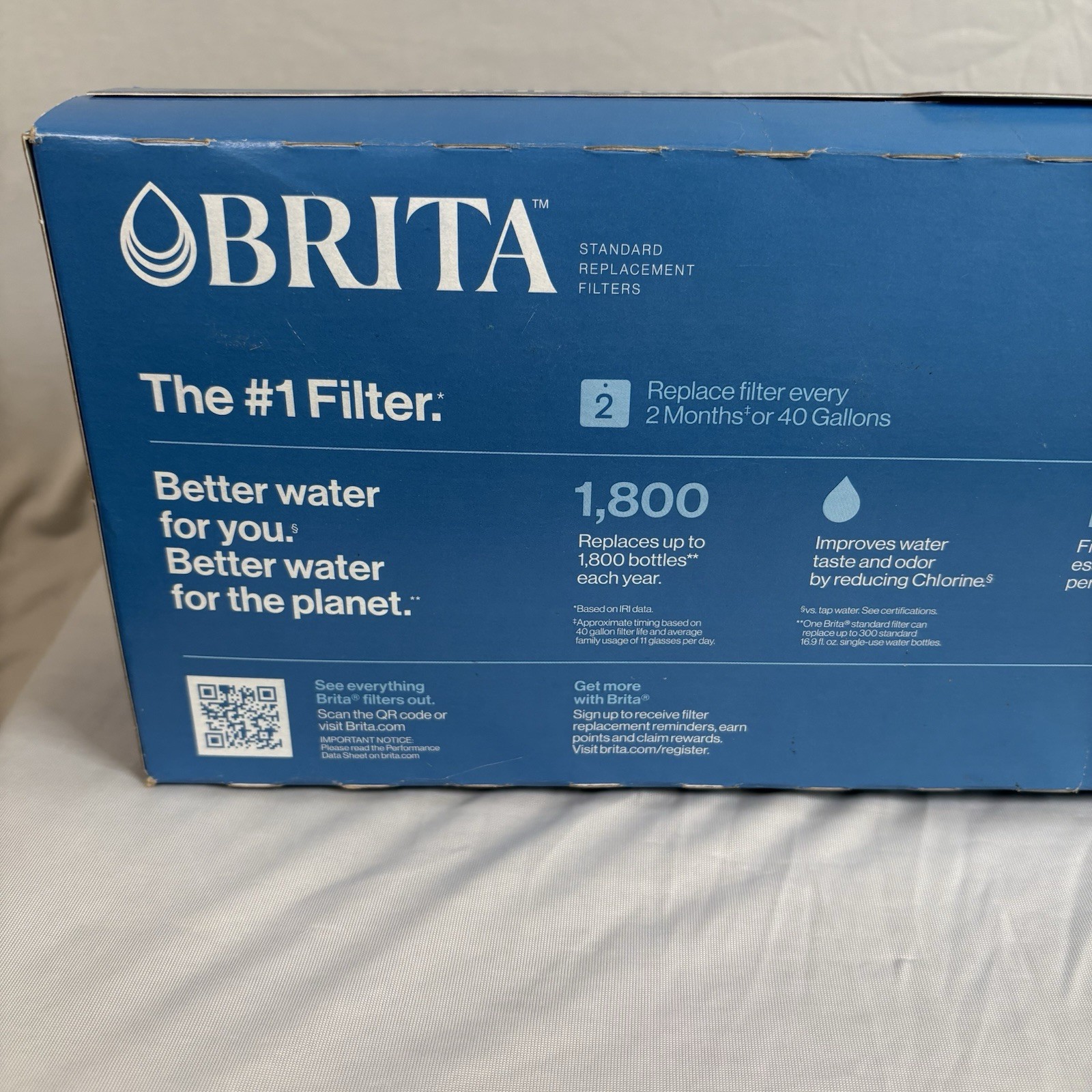 Brita Standard Replacement Filter Value Pack 6 Filters Brand New In Box