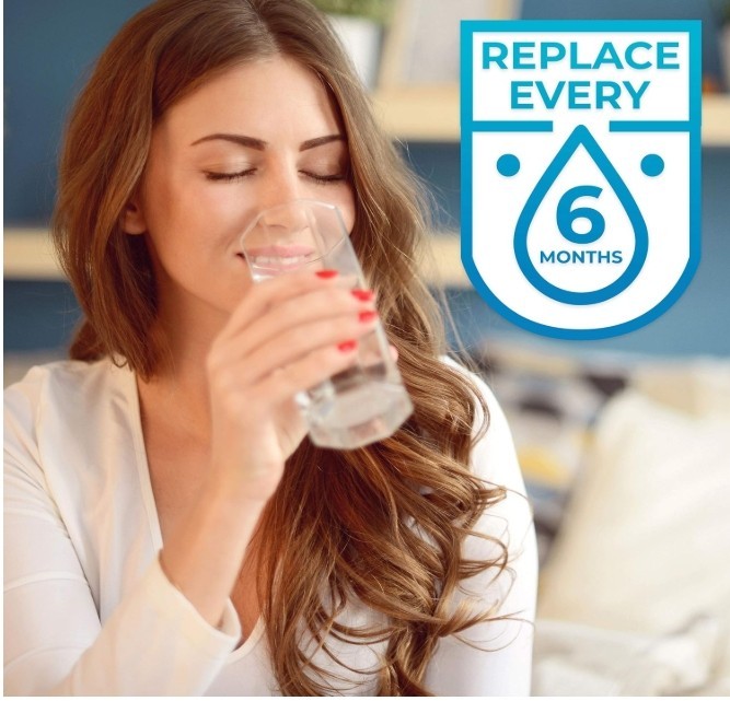 SpiroPure SP-LE1000 Refrigerator Water Filter & SP-LE120 Air Filter (6 pk/3 ea)