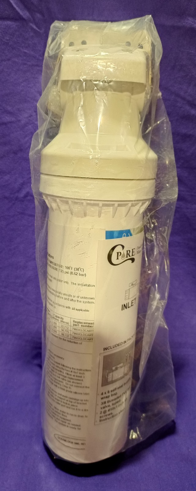 Oceanloch Commercial Water Filter 6-H21-B17476