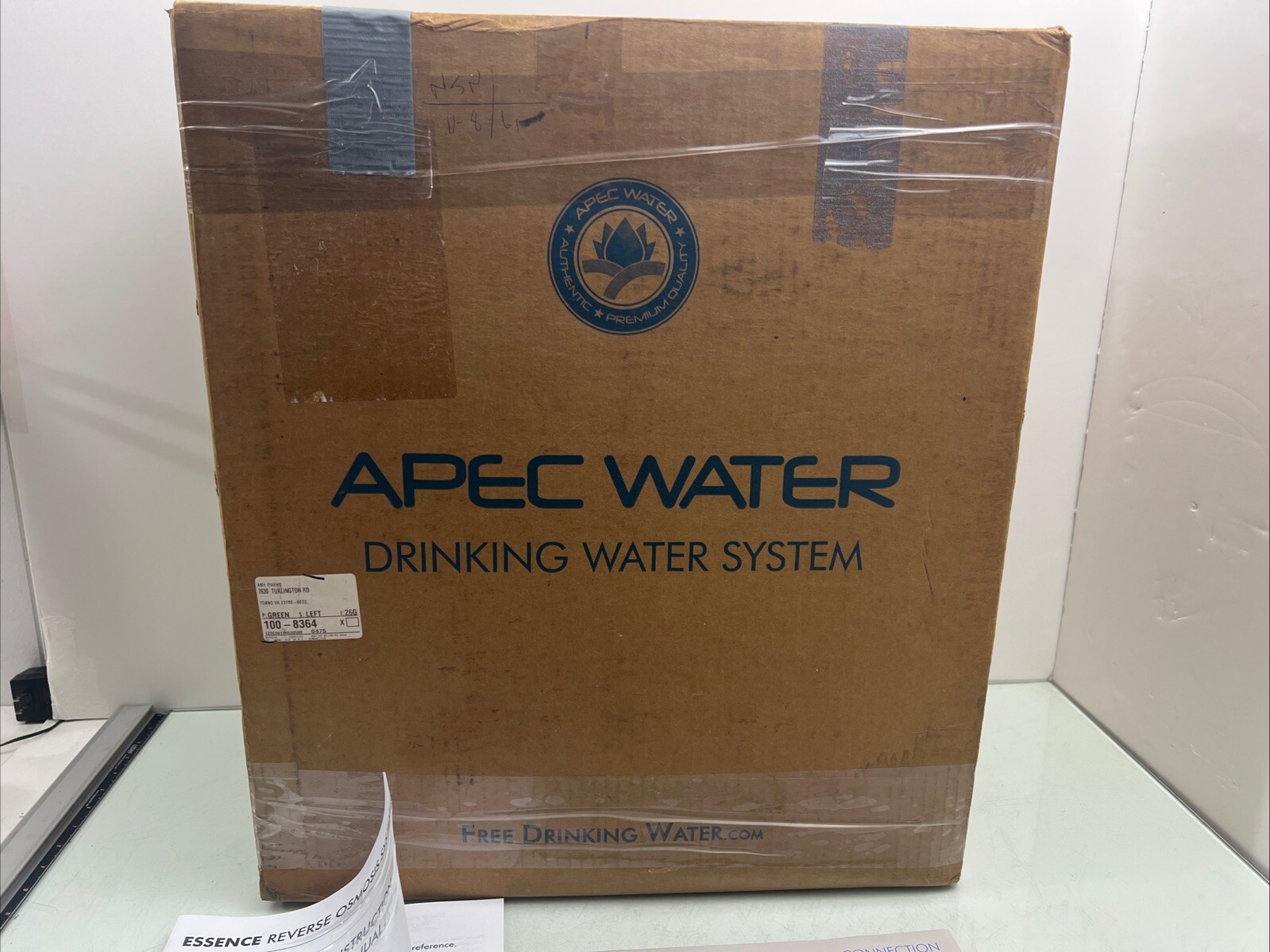 APEC Water Systems REVERSE OSMOSIS System 75 GPD pH+ ICE MAKER KIT INCLUDED