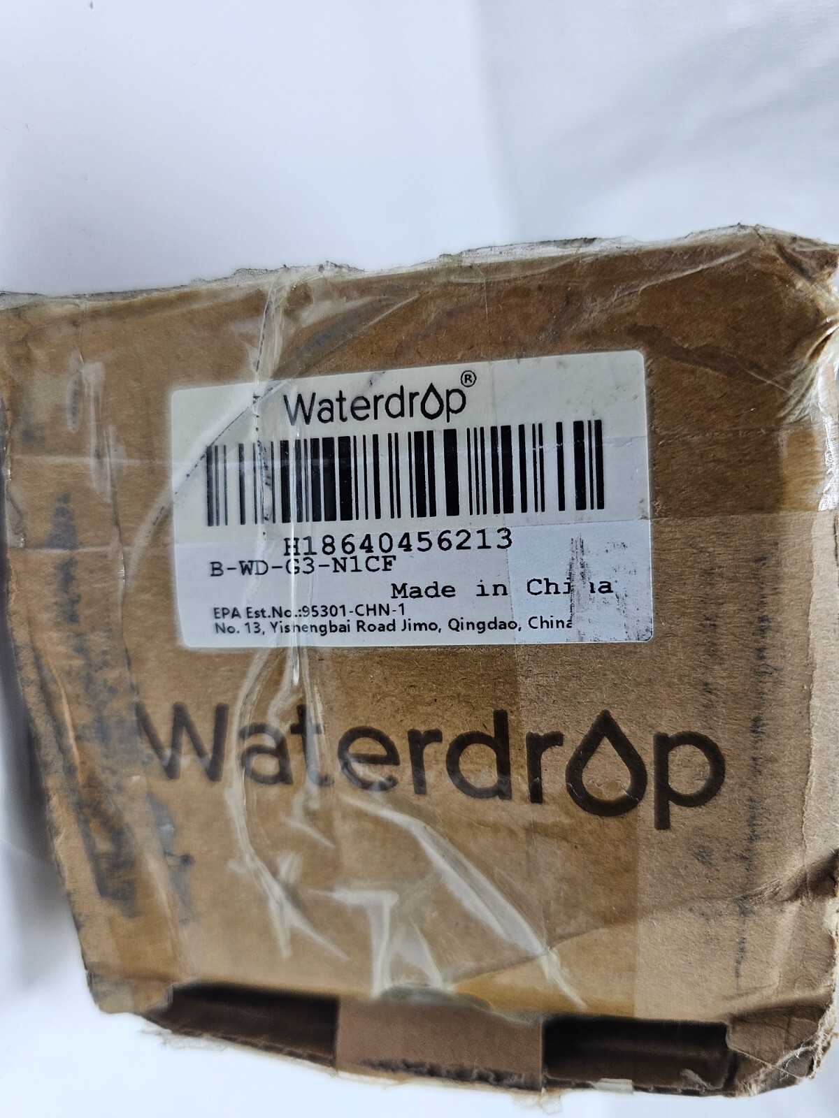 Waterdrop Pre-Sediment & Carbon Block Water Filter B-WD-G3-N1CF CF Filter White