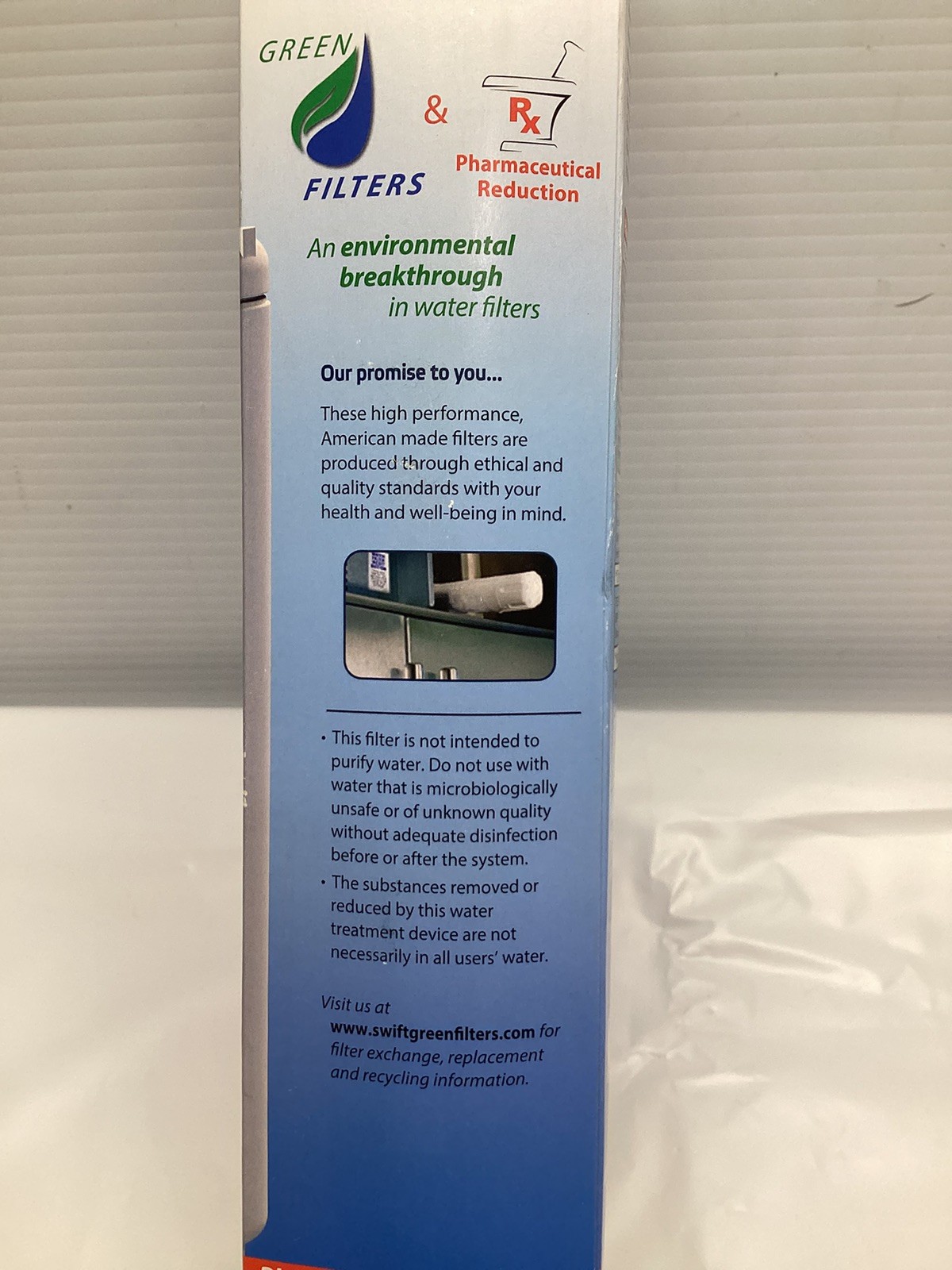 Swift Sub-Zero Replacement 4204490 Refrigerator Water Filter by SGF-ZS48 Rx