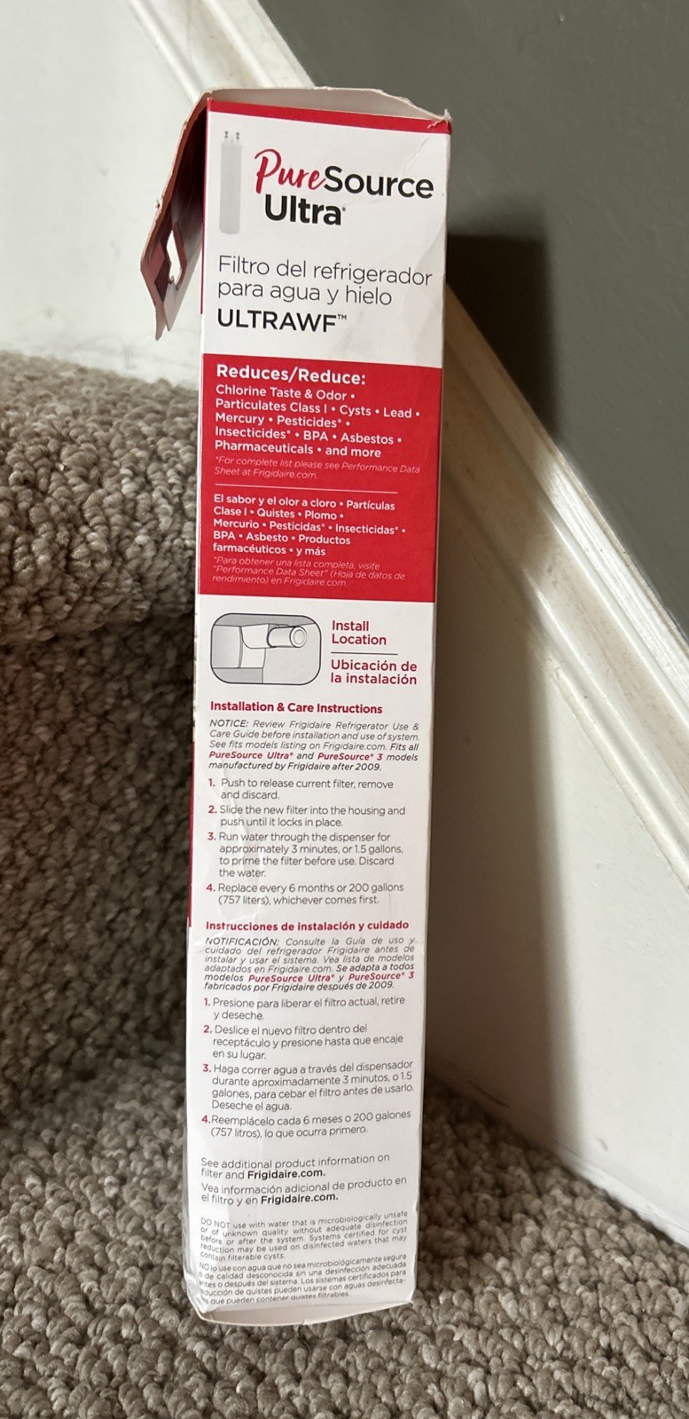 1 Pack New ULTRAWF Fit Frigidaire Ultra PureSource Refrigerator Water Filter US