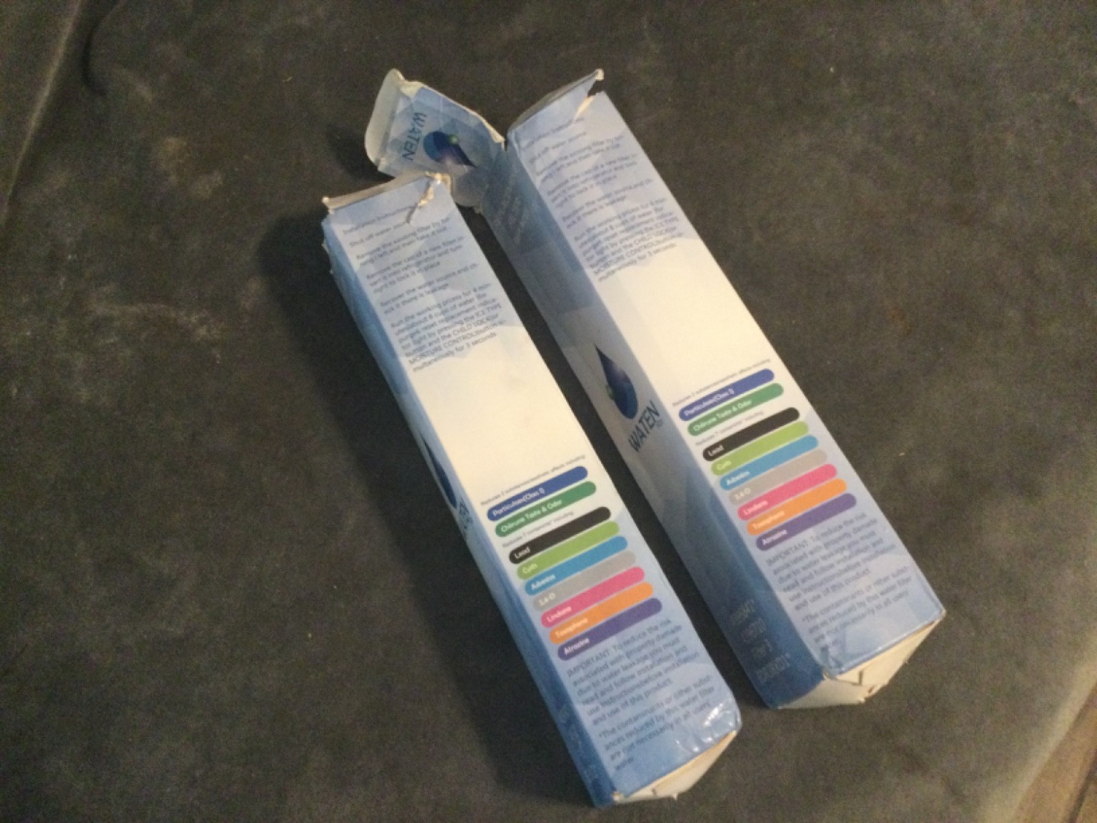 (2)WATEN H20 WATER REPLACEMENT FILTER #4396841*,#43968710,Filter 3,EDR3RXD1*FS!