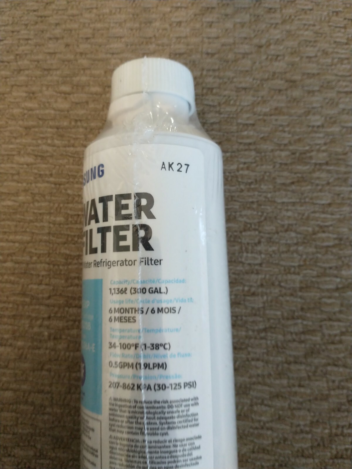 Samsung Electronics HAFCIN Samsung HAF-CIN/EXP Refrigerator Water Filter