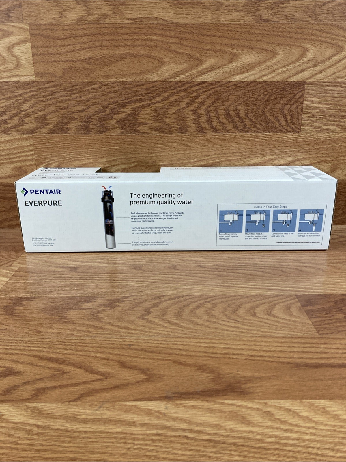 Pentair Everpure H-300 Drinking Water System with 300 Gallon Capacity – EV927076
