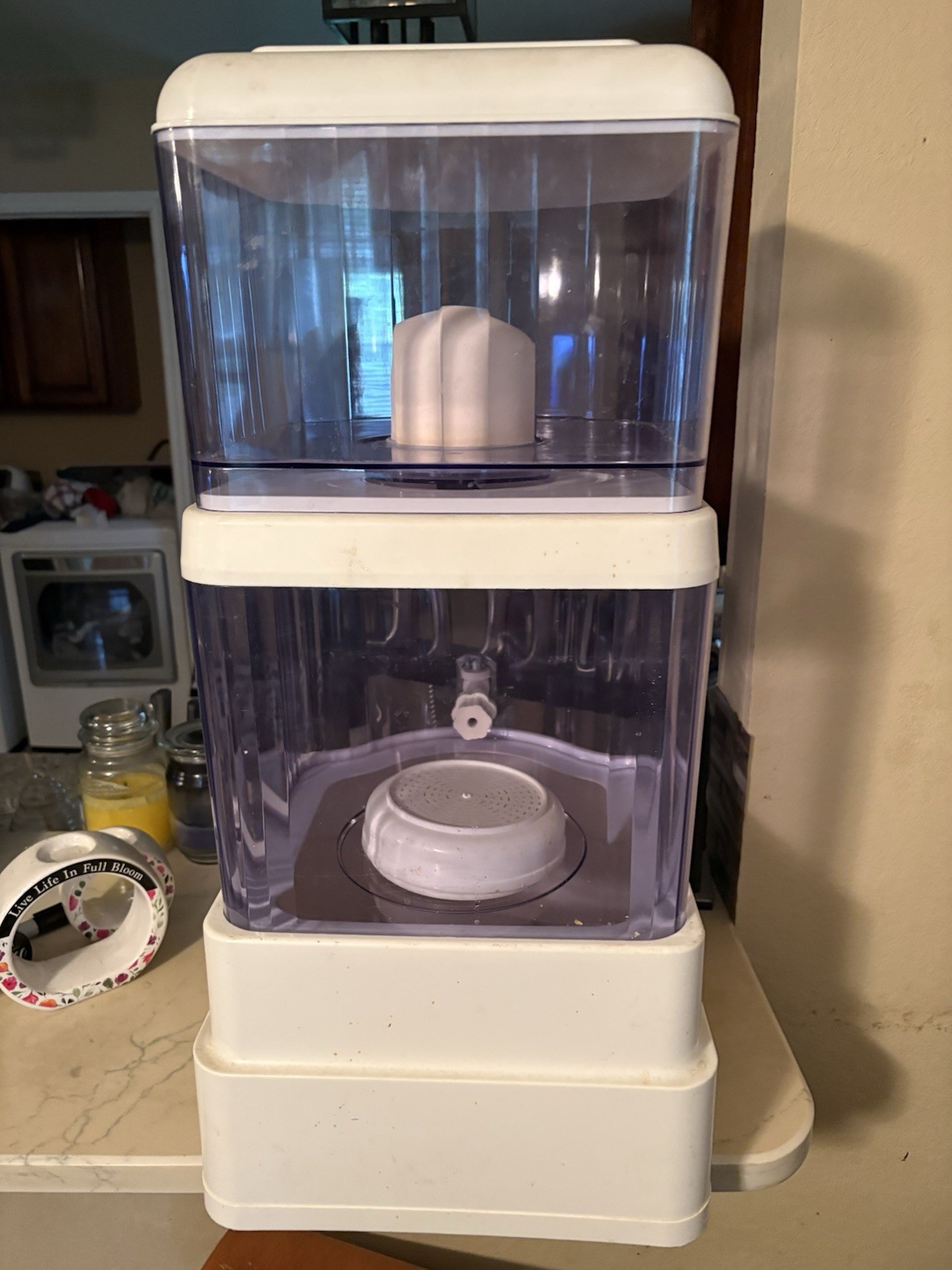 8 gallon Zen Gravity Water Filter – 8-Stage Ceramic, Carbon, Silica & Mineral